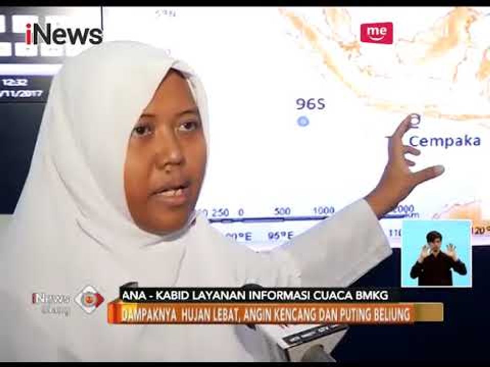 Berikut Ini Peringatan akan Terjadinya Cuaca Ekstrim dari BMKG - iNews Siang 28/11