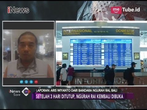Setelah Ditutup 3 Hari, Bandara Ngurah Rai Kembali Dibuka - iNews Sore 29/11