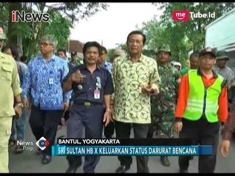 Sri Sultan Hamengkubuwono X Mengunjungi Posko Pengungsi di Bantul - iNews Pagi 30/11