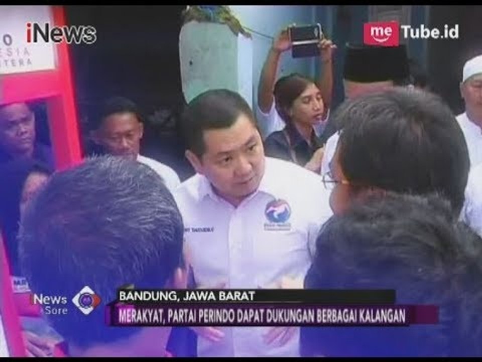 Merakyat, Partai Perindo Dapat Dukungan Berbagai Kalangan - iNews Sore 29/11