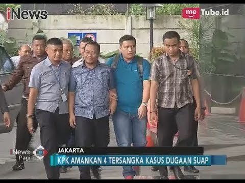 KPK Menahan 4 Pejabat Jambi yang Diduga Melakukan Kasus Suap - iNews Pagi 30/11