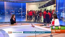 Mondial 2018, France-Belgique: départ de supporters belges ce matin