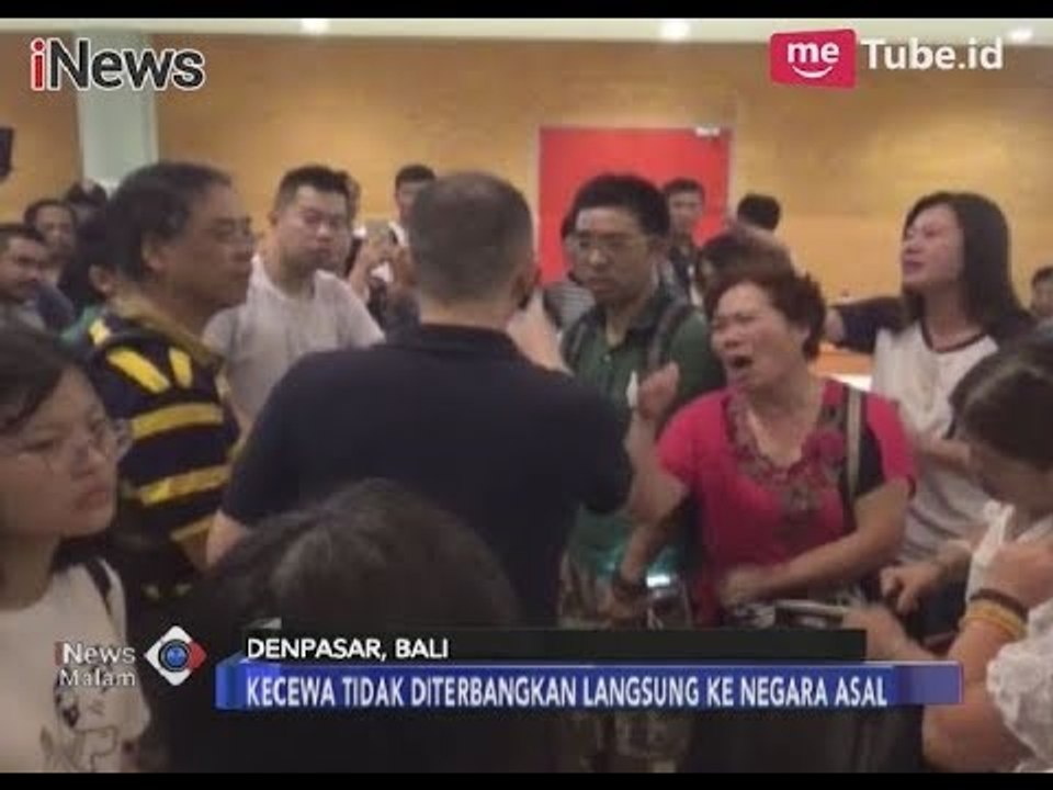Wisatawan Asal Cina Marah Karena Kecewa Tidak Langsung Diterbangkan ke Cina - iNews Malam 29/11