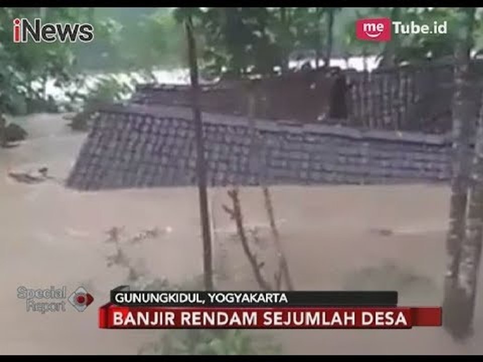 Sebuah Rumah di Kawasan Yogyakarta Ikut Hanyut Terbawa Arus Banjir - Special Report 29/11