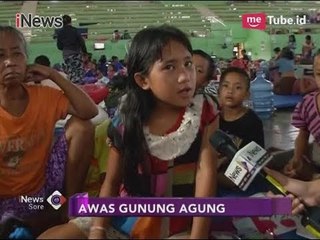 Kondisi Terkini Pengungsi Gunung Agung di Gor Swecapura - iNews Sore 30/11