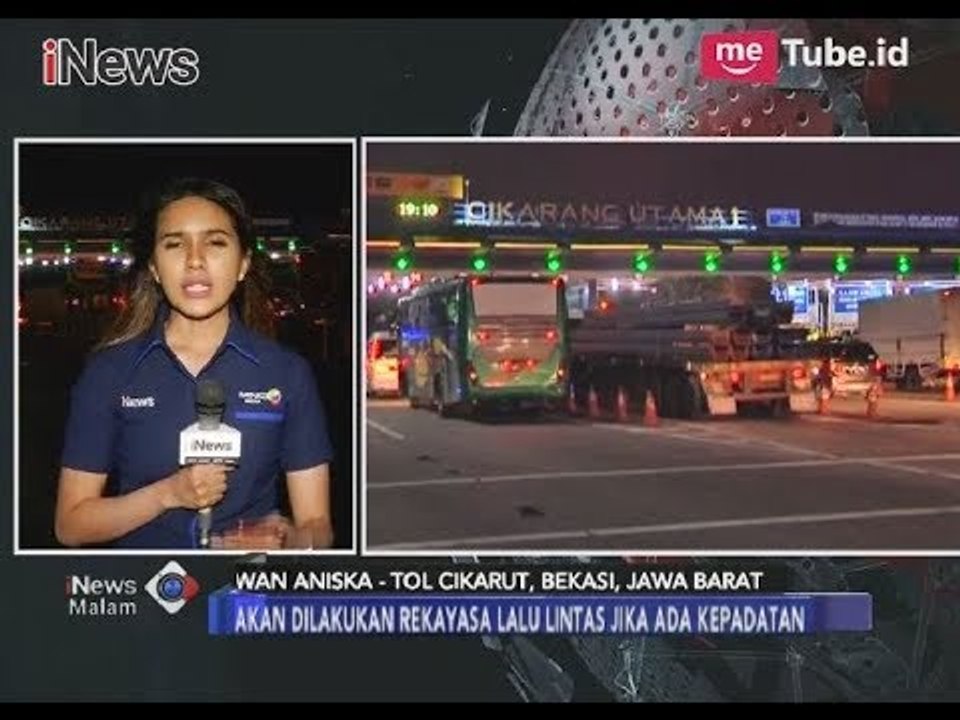 Pantauan Volume Kendaraan di GT Cikarang Utama Terkait Libur Panjang Akhir Pekan - iNews Malam 30/11