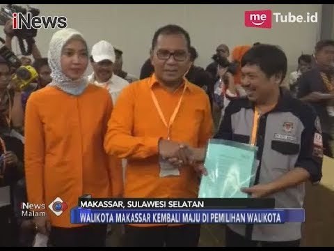 Walikota Makassar Maju Kembali Pada Pemilihan Walikota dengan Jalur Independen - iNews Malam 30/11