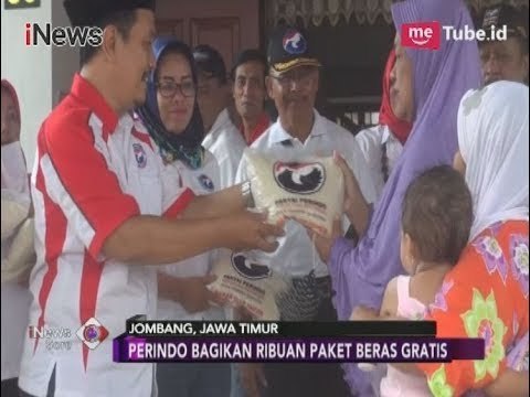 Wujudkan Keadilan & Kemakmuran, Perindo Bagikan Beras dan Fogging Gratis - iNews Sore 30/11