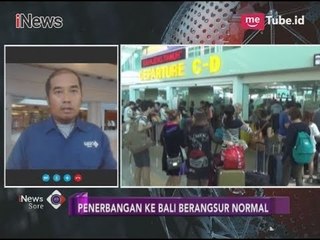 Скачать видео: Informasi Terkini Kondisi Penerbangan di Bandara Ngurah Rai - iNews Sore 30/11