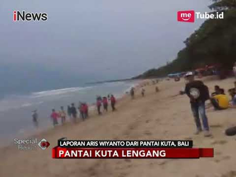 Gunung Agung Berstatus Awas, Beginilah Kondisi Pantai Kuta - Special Report 01/12