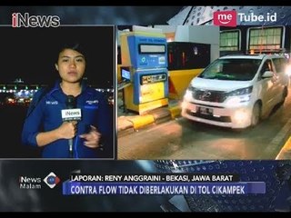 Berbeda dengan Sebelumnya, Gerbang Tol Cikarang Utama Terpantau Lancar - iNews Malam 01/12