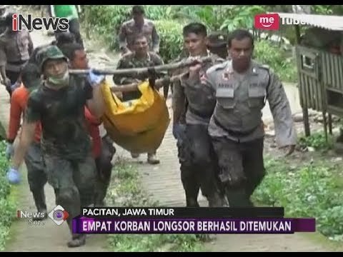 4 Korban Tewas Bencana Longsor di Pacitan Berhasil Ditemukan Tim SAR - iNews Sore 02/12