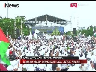 Jamaah Mengikuti Rangkaian Acara di Monas - Special Report 02/12