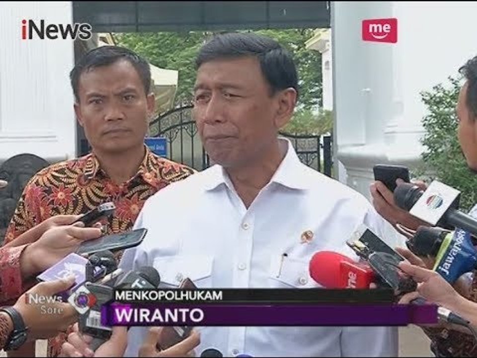 Jelang Acara Maulid Nabi, Menkopolhukam: Jaga Stabilitas Politik - iNews Sore 01/12