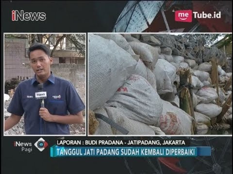 Pasca Jebol, Inilah Kondisi Tanggul Jati Padang - iNews Pagi 04/12