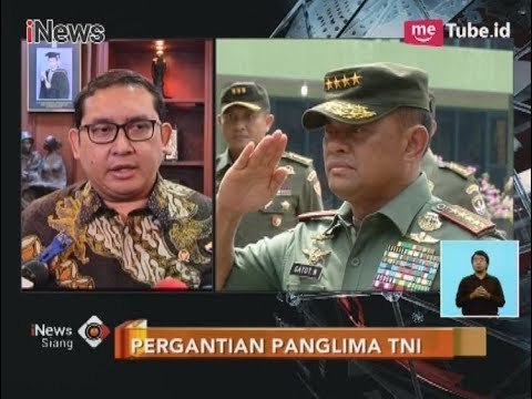 Presiden Jokowi Usulkan Pergantian Panglima TNI ke DPR - iNews Siang 04/12