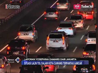 Situasi Arus Lalin Tol Dalam Kota Terpantau Lancar - iNews Malam 03/12