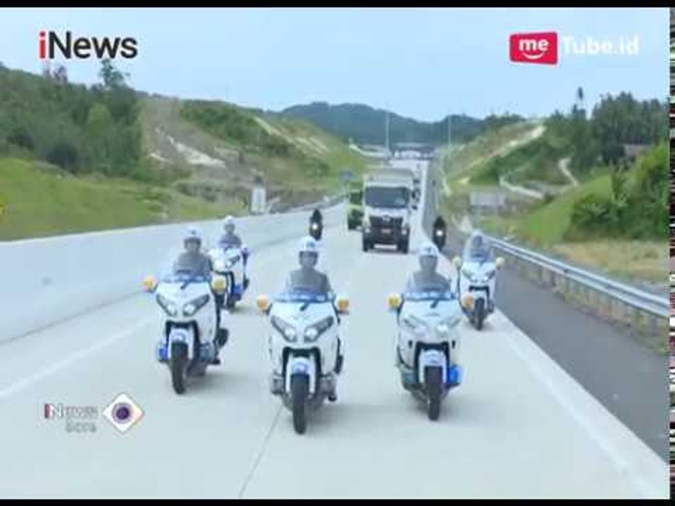 Resmikan Tol Trans Sumatera, Presiden Jokowi Naik Truk - iNews Sore 21/01