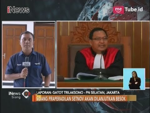Kuasa Hukum: Penetapan Tersangka Setnov Dinilai Cacat Hukum - iNews Siang 07/12