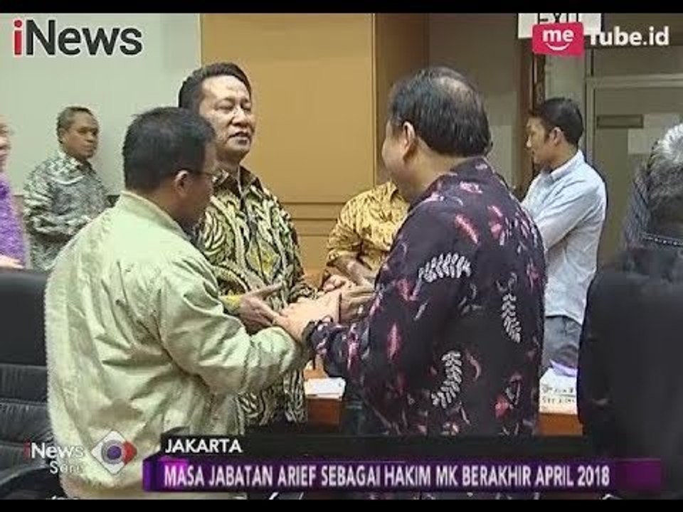 Komisi III DPR RI Setuju Perpanjangan Masa Jabatan Hakim MK - iNews Sore 07/12