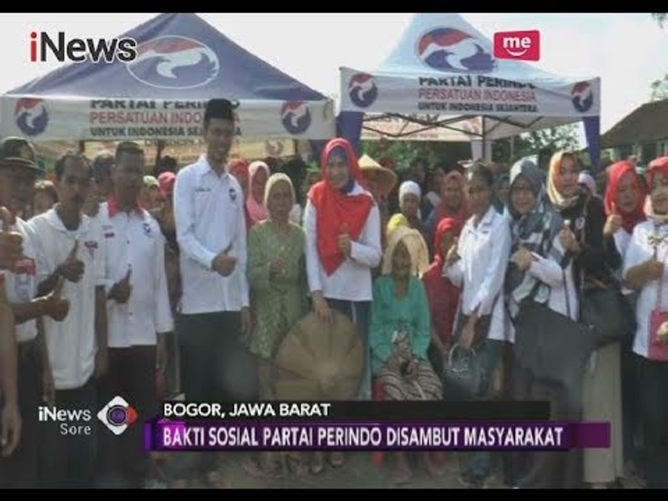 Kembali Melakukan Aksi Sosial, Kartini Perindo Bagikan Beras Gratis di Bogor - iNews Sore 09/12