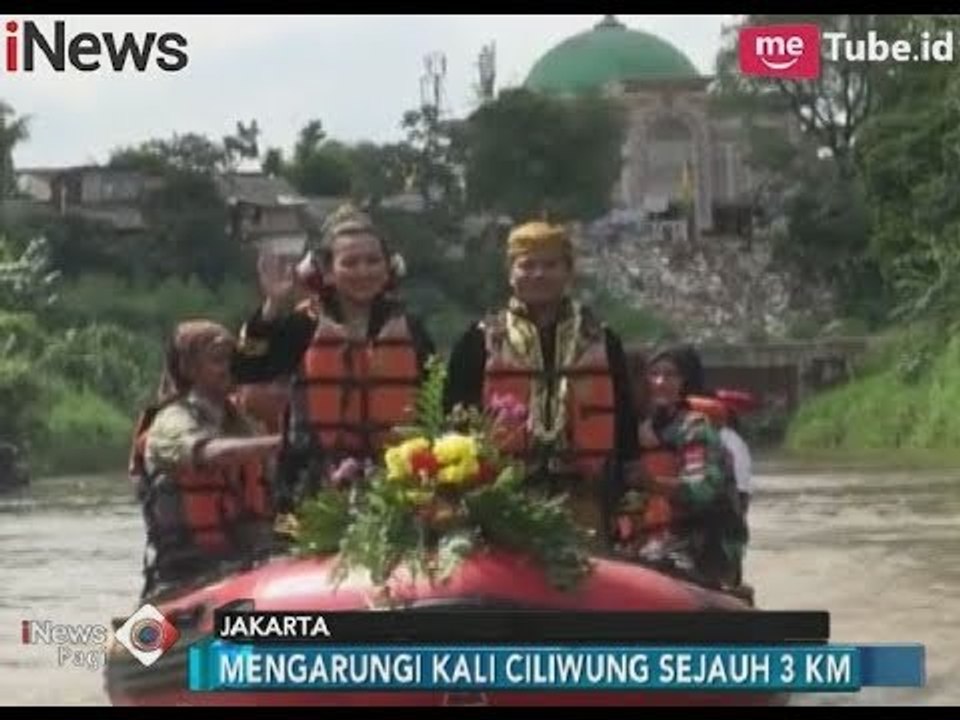 Super Unik!! 2 Pasangan Ini Menggelar Resepsi Pernikahan di Sungai Ciliwung - iNews Pagi 10/12
