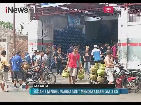 Gas Elpiji 3 Kg Langka, Masyarakat Menjadi Kesulitan - iNews Pagi 09/12