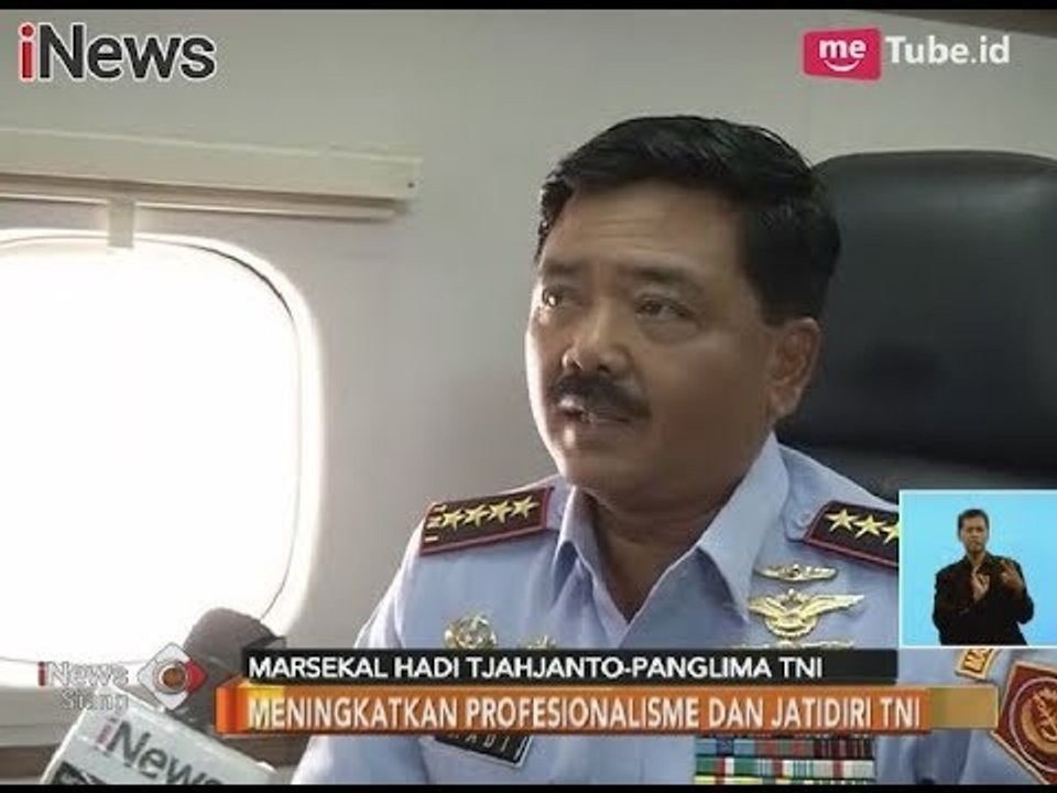 Panglima TNI Marsekal Hadi Ajak Awak Media Ngopi Bareng Dari Atas Hercules - iNews Siang 10/12
