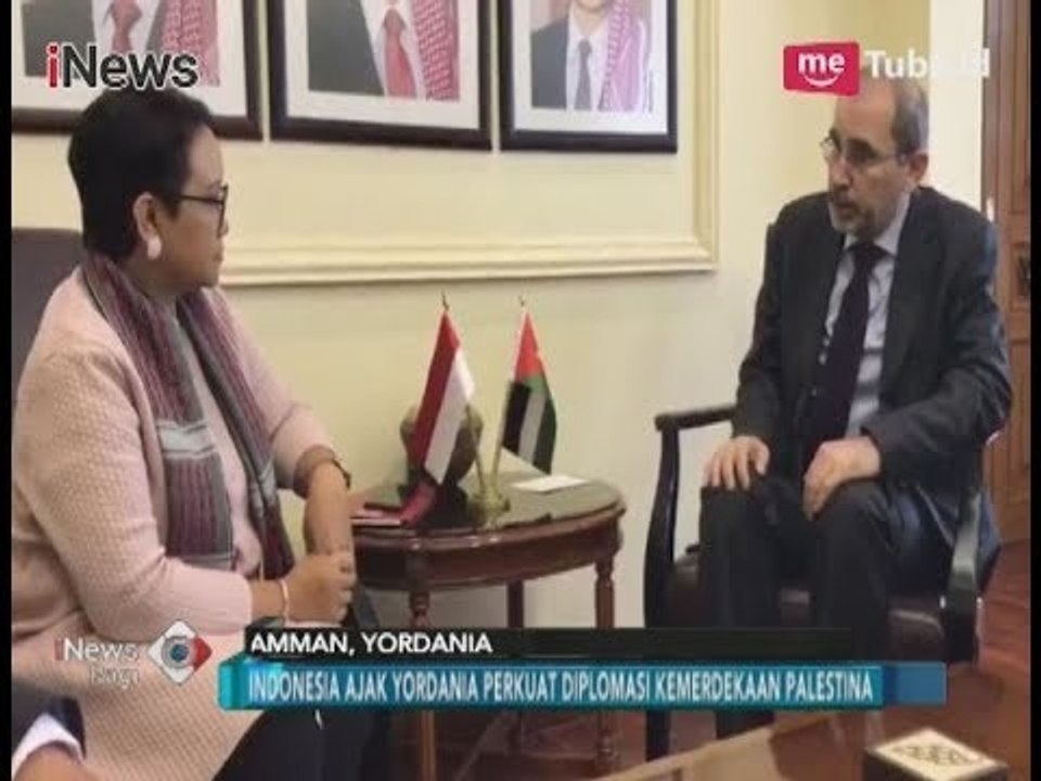 Bertemu Menlu Yordania, Menlu Retno Bahas Isu Palestina - iNews Pagi 12/12