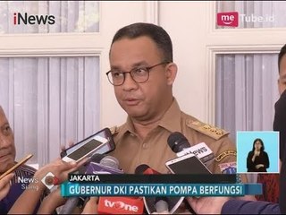 Gubernur Anies Pastikan Kini Semua Pompa Berjalan Baik - iNews Siang 12/12
