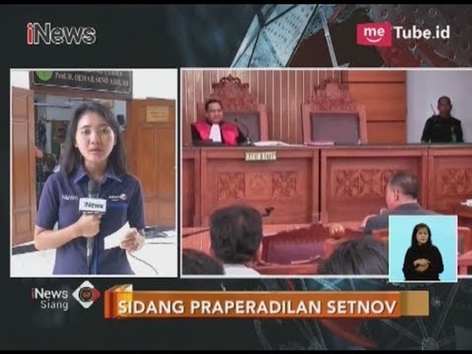 3 Saksi Ahli Dihadirkan di Sidang Praperadilan Setnov - iNews Siang 11/12