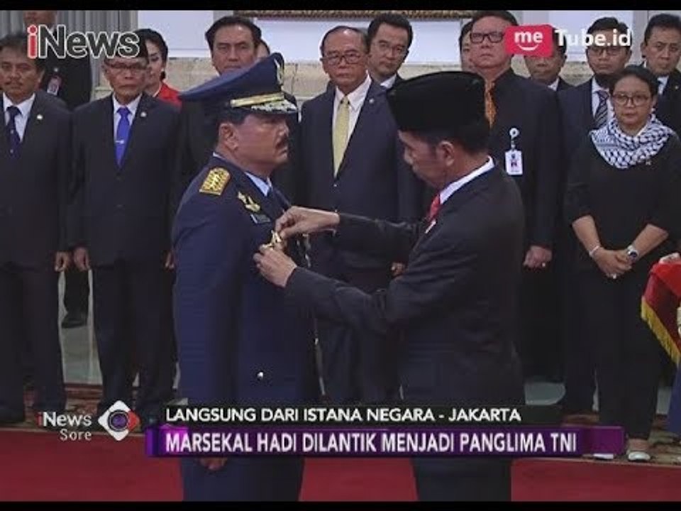 FULL Pelantikan Marsekal Hadi Tjahjanto Menjadi Panglima TNI - iNews Sore 08/12
