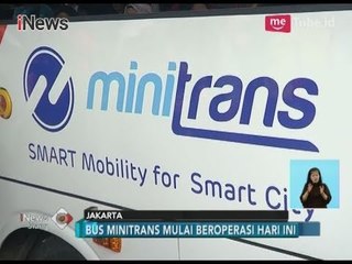 Pengganti Metromini, Bus Minitrans Mulai Beroperasi - iNews Siang 12/12