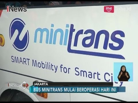 Pengganti Metromini, Bus Minitrans Mulai Beroperasi - iNews Siang 12/12
