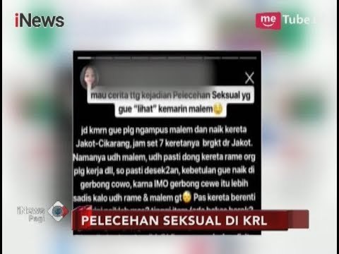 Viral, Kronologis Pelecehan Seksual yang Menimpa Pengguna KRL - iNews Pagi 13/12