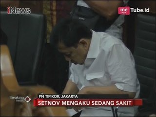 Setnov Terlihat Sakit, Persidangan Diskors - Breaking News 13/12