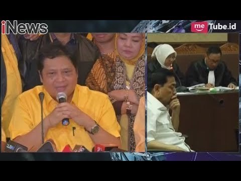 Terpilih Menjadi Ketum Golkar, Airlangga Mendoakan yang Terbaik untuk Setnov - iNews Sore 14/12