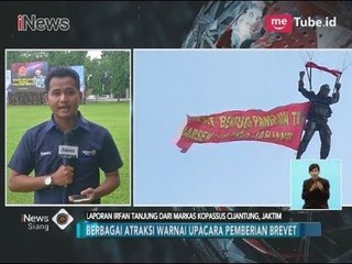 Berbagai Atraksi Warnai Pemberian Brevet Kopassus Kepada Panglima TNI - iNews Siang 18/12