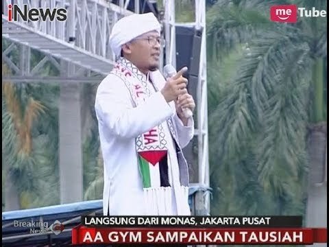 Dalam Tausiah, Aa Gym Sedih Liat Umat Islam Mengejek Saudaranya Sendiri - Breaking News 17/12