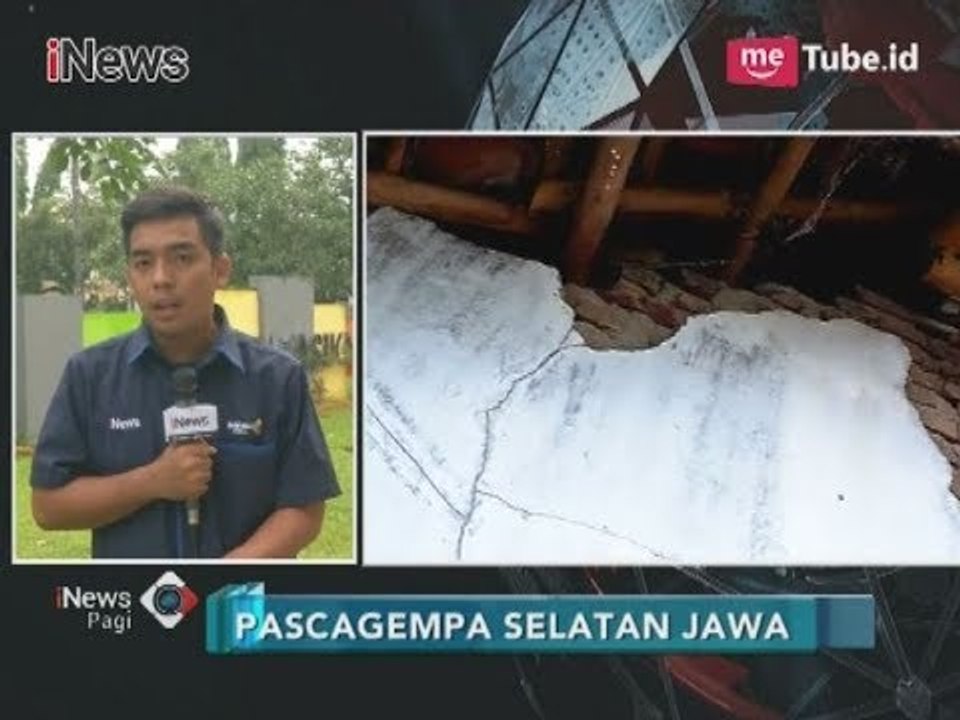 Pasca Gempa Selatan Jawa, Warga Mulai Perbaiki Rumah yang Rusak - iNews Pagi 19/12