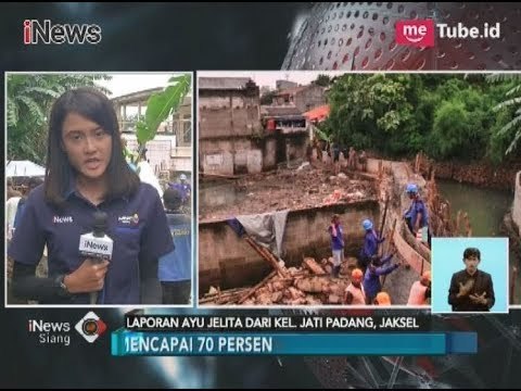 Pasca Jebol, Perbaikan Tanggul Jati Padang Sudah Mencapai 70 Persen - iNews Siang 19/12