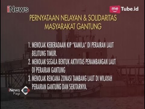Ratusan Nelayan Desak Pemerintah Pindahkan Kapal Isap Produksi Kamila - iNews Pagi 20/12