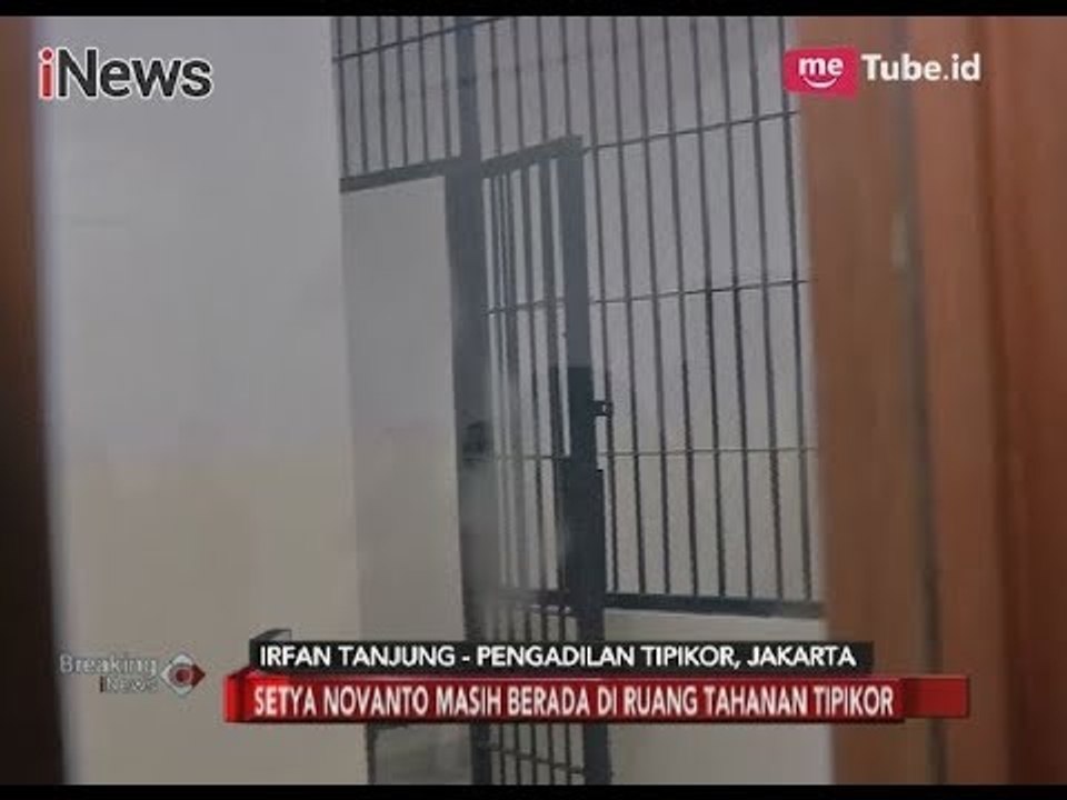 Usai Sidang Eksepsi, Setya Novanto Masih Berada di Ruang Tahanan Tipikor - Breaking iNews 20/12