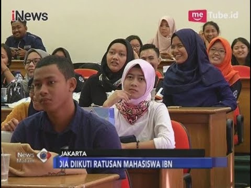 Ratusan Mahasiswa IBN Mengikuti Seminar Nasional Mengenai Media Literasi - iNews Malam 20/12
