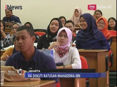 Ratusan Mahasiswa IBN Mengikuti Seminar Nasional Mengenai Media Literasi - iNews Malam 20/12