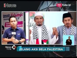 Informasi Persiapan Panitia Jelang Aksi Bela Palestina di Monas - iNews Siang 16/12