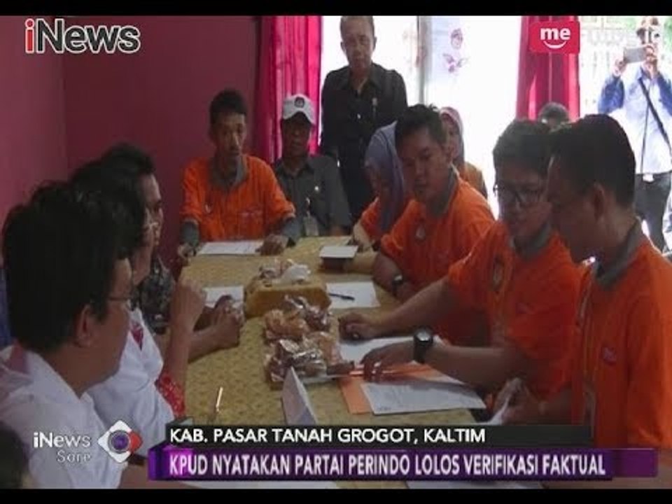 Lolos Verifikasi Faktual Disemua KPUD, Perindo Siap untuk Pemilu 2019 - iNews Sore 20/12