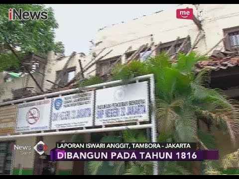 Aula Sekolah SMPN 32 Tambora Jakarta Roboh, Proses Renovasi Dilakukan Pada 2018 - iNews Sore 22/12