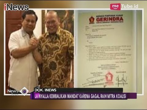 La Nyalla dari Gerindra Gugur, Pilgub Jatim Hanya Diikuti 2 Kandidat Saja - iNews Sore 22/12