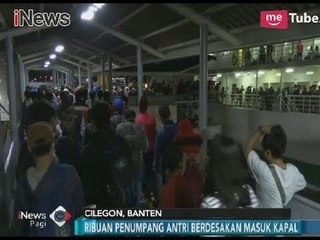 Download Video: Libur Natal & Tahun Baru, Ribuan Penumpang Padati Pelabuhan Merak - iNews Pagi 24/12